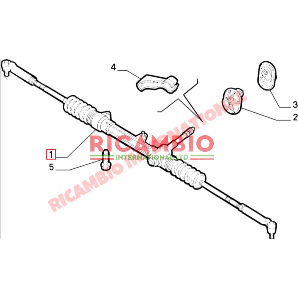 Steering Rack - Fiat Punto MK1 - Steering - Shaft and Suspension
