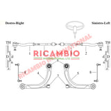 Steering Rack Track Tie Rod - Fiat New 500 - Steering - Shaft & Suspension