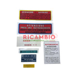 Sticker Kit - Autobianchi Bianchina - Bianchina