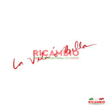 Sticker ’La Vita e Bella’ - Red