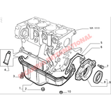 Sump Bolt & Washer Kit - Classic Fiat Panda Uno Punto Barchetta New 500 - Engine Parts