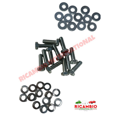 Sump Bolt & Washer Kit - Classic Fiat Panda Uno Punto Barchetta New 500 - Engine Parts