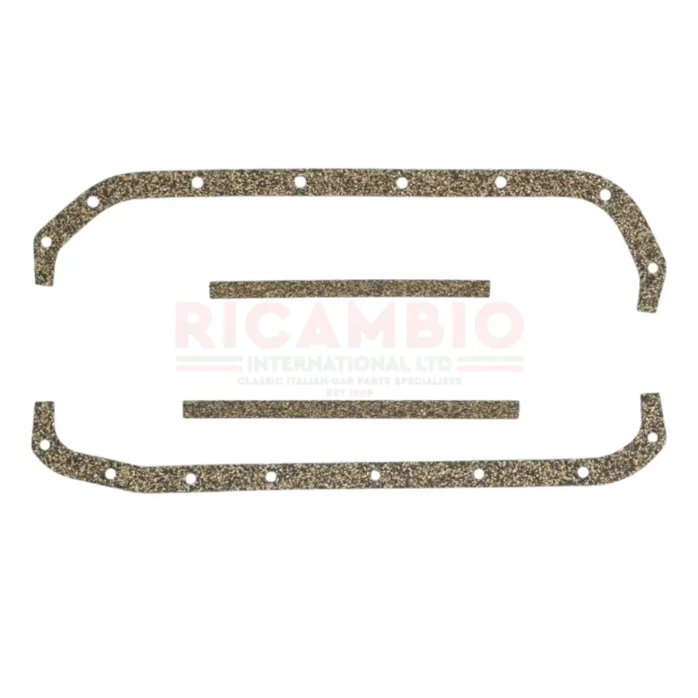 Sump Gasket Kit - Fiat 600 850 900 Panda Uno 127 A112 - CORK - Gaskets & Oil Seals