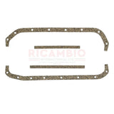 Sump Gasket Kit - Fiat 600 850 900 Panda Uno 127 A112 - CORK - Gaskets & Oil Seals