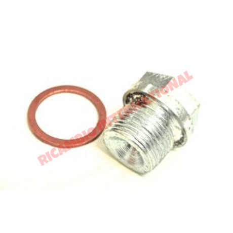 Sump Plug & Copper Washer - Classic Fiat 500 - Classic Fiat 500 Parts & Spares