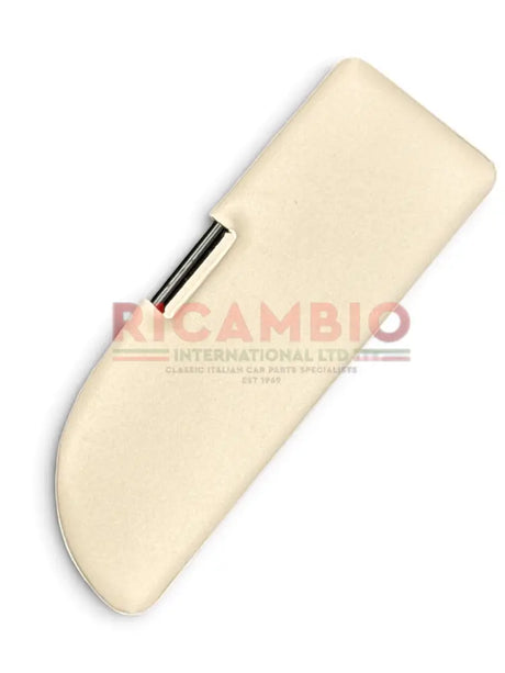 Sun Visor Black - Classic Fiat 500 126 600 - IVORY - Interior Trim