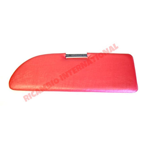 Sun Visor Red - Classic Fiat 500 126 600 - Interior Trim