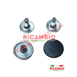 Sunroof Black Rivet Kit (BLACK) - Classic Fiat 500 126 - Exterior Trim