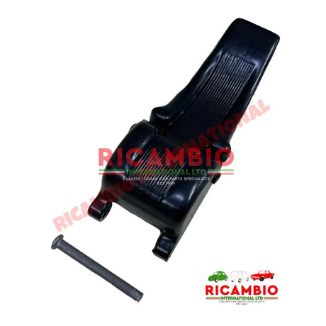 Sunroof Handle/Catch Black Metal - Classic Fiat 500 - Sunroof