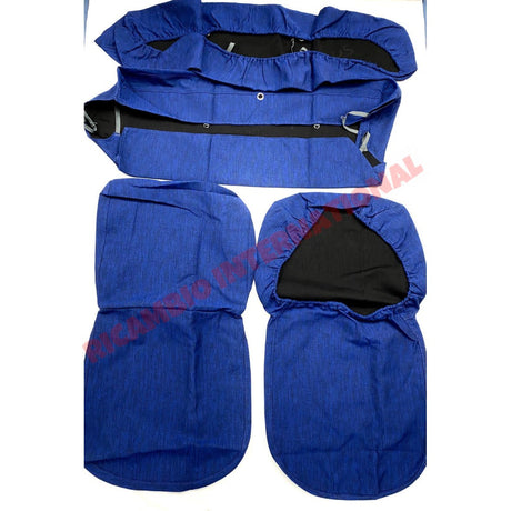 Tailored Blue Seat Cover Set - Classic Fiat 500 - Seat Covers - Padding and Seat Spring