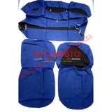 Tailored Blue Seat Cover Set - Classic Fiat 500 - Seat Covers - Padding and Seat Spring