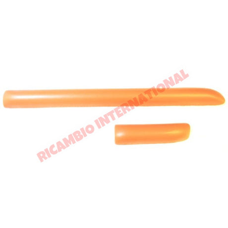 Tan/Ocra Dashboard Knee Pad Kit - Classic Fiat 500 F/L/R - Knee Pads - Console & Related Parts