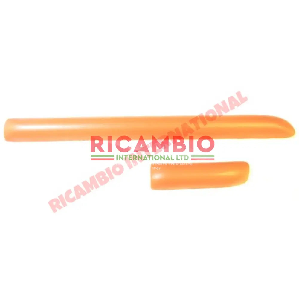 Tan/Ocra Dashboard Knee Pad Kit - Classic Fiat 500 F/L/R - Knee Pads - Console & Related Parts