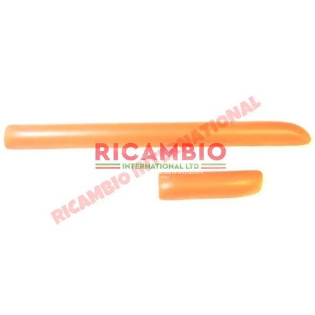 Tan/Ocra Dashboard Knee Pad Kit - Classic Fiat 500 F/L/R - Knee Pads - Console & Related Parts