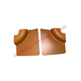 Tan/Ocra Front & Rear Inner Panel Kit (4 piece) - Classic Fiat 500 F - Interior Parts and Trim