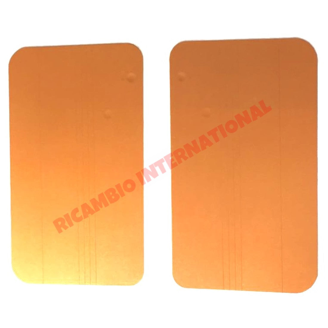 Tan/Ocra Front & Rear Inner Panel Kit (4 piece) - Classic Fiat 500 F - Interior Parts and Trim