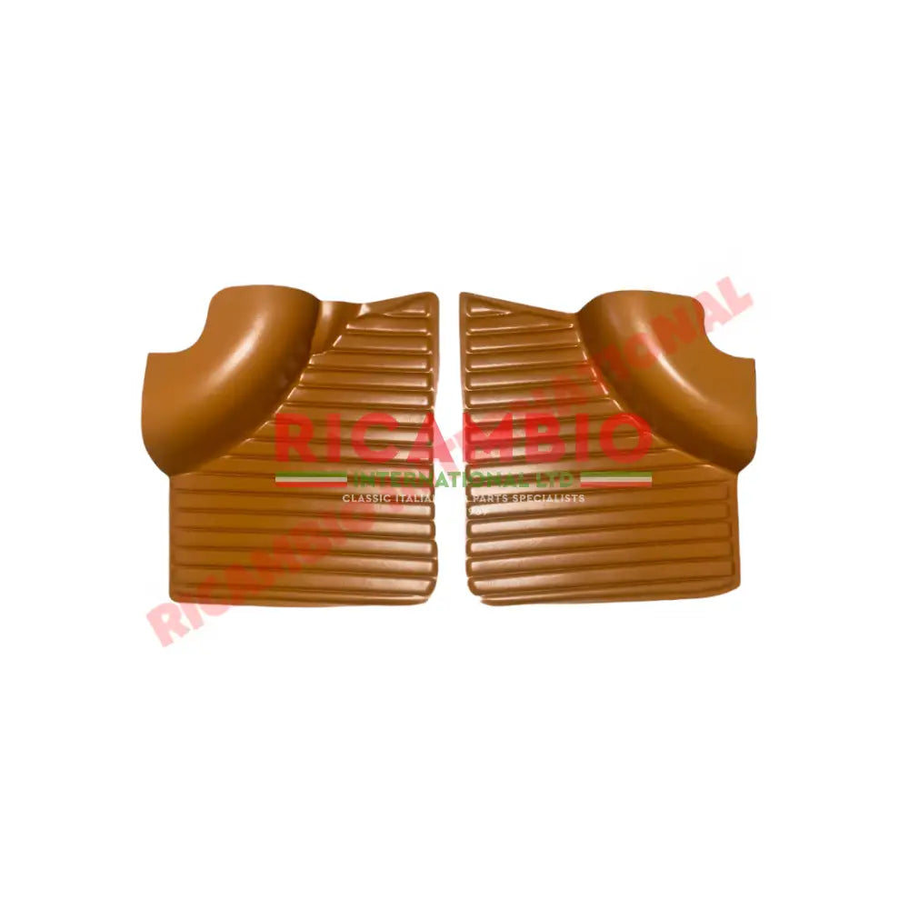 Tan/Ocra Front & Rear Inner Panel Kit (4 piece) - Classic Fiat 500 L - Classic Fiat 500 Parts & Spares