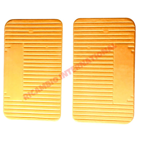 Tan/Ocra Front & Rear Inner Panel Kit (4 piece) - Classic Fiat 500 L - Classic Fiat 500 Parts & Spares