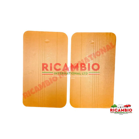 Tan/Ocra Inner Door Panel Kit - Classic Fiat 500 - Fiat 500 F