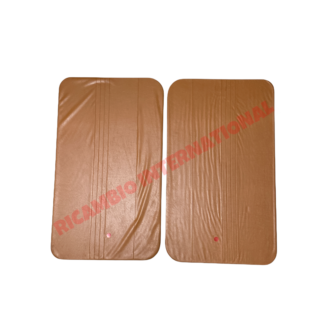 Tan/Ocra Inner Door Panel Kit - Classic Fiat 500 R - Classic Fiat 500 Parts & Spares