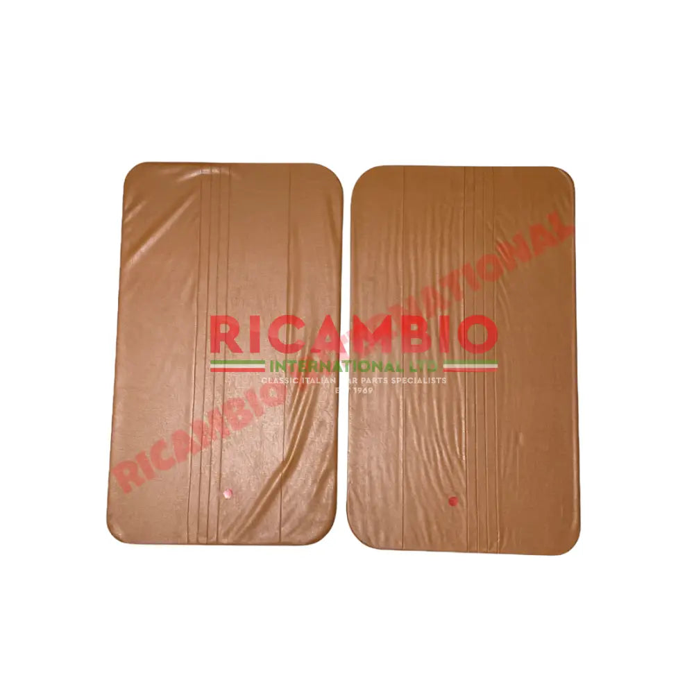 Tan/Ocra Inner Door Panel Kit - Classic Fiat 500 R - Classic Fiat 500 Parts & Spares