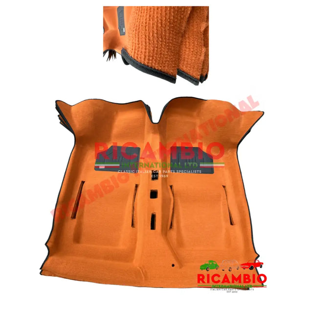 Tan/Ocra ’Loop Pile’ Original Style Carpet - Classic Fiat 500 126 - Carpet