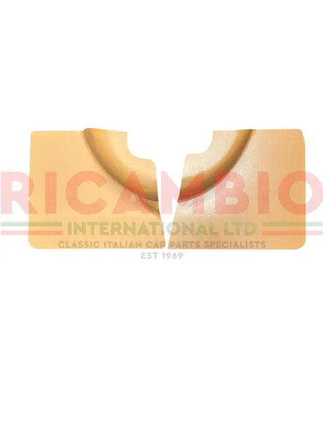 Tan/Ocra Rear Inner Arch Panel Set - Classic Fiat 500 F/R - Interior and Exterior Parts