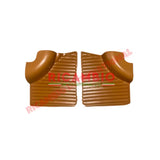Tan/Ocra Rear Inner Arch Panel Set - Classic Fiat 500 L - Classic Fiat 500 Parts & Spares