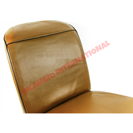 Tan/Ocra Seat Covers Set - Classic Fiat 500F - Seat Covers - Padding and Seat Spring