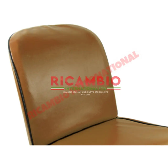 Tan/Ocra Seat Covers Set - Classic Fiat 500R - Seat Covers - Padding and Seat Spring