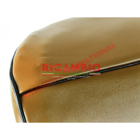 Tan/Ocra Seat Covers Set - Classic Fiat/Autobianchi 500 Giardiniera - Interior Parts and Trim