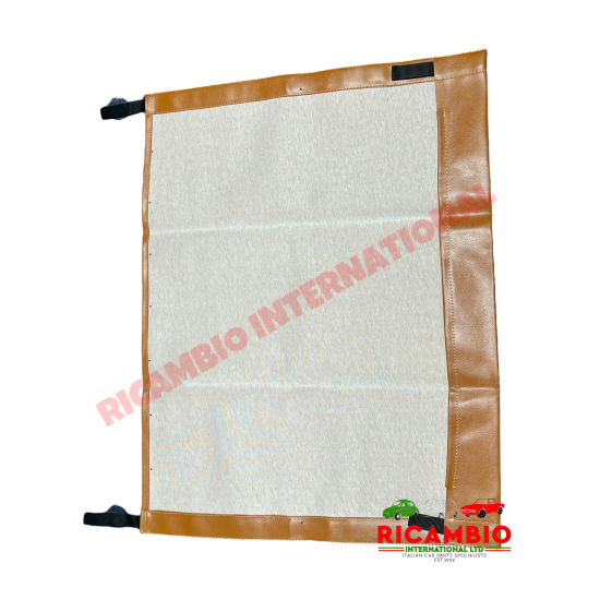 Tan/Ocra Sunroof Cover - Classic Fiat 500 - Complete Sunroof Assembly & Assorted Covers