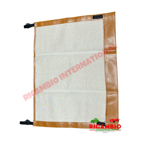 Tan/Ocra Sunroof Cover - Classic Fiat 500 - Complete Sunroof Assembly & Assorted Covers