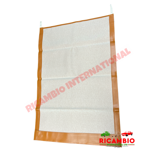 Tan/Ocra Sunroof Cover - Classic Fiat 500 - Complete Sunroof Assembly & Assorted Covers