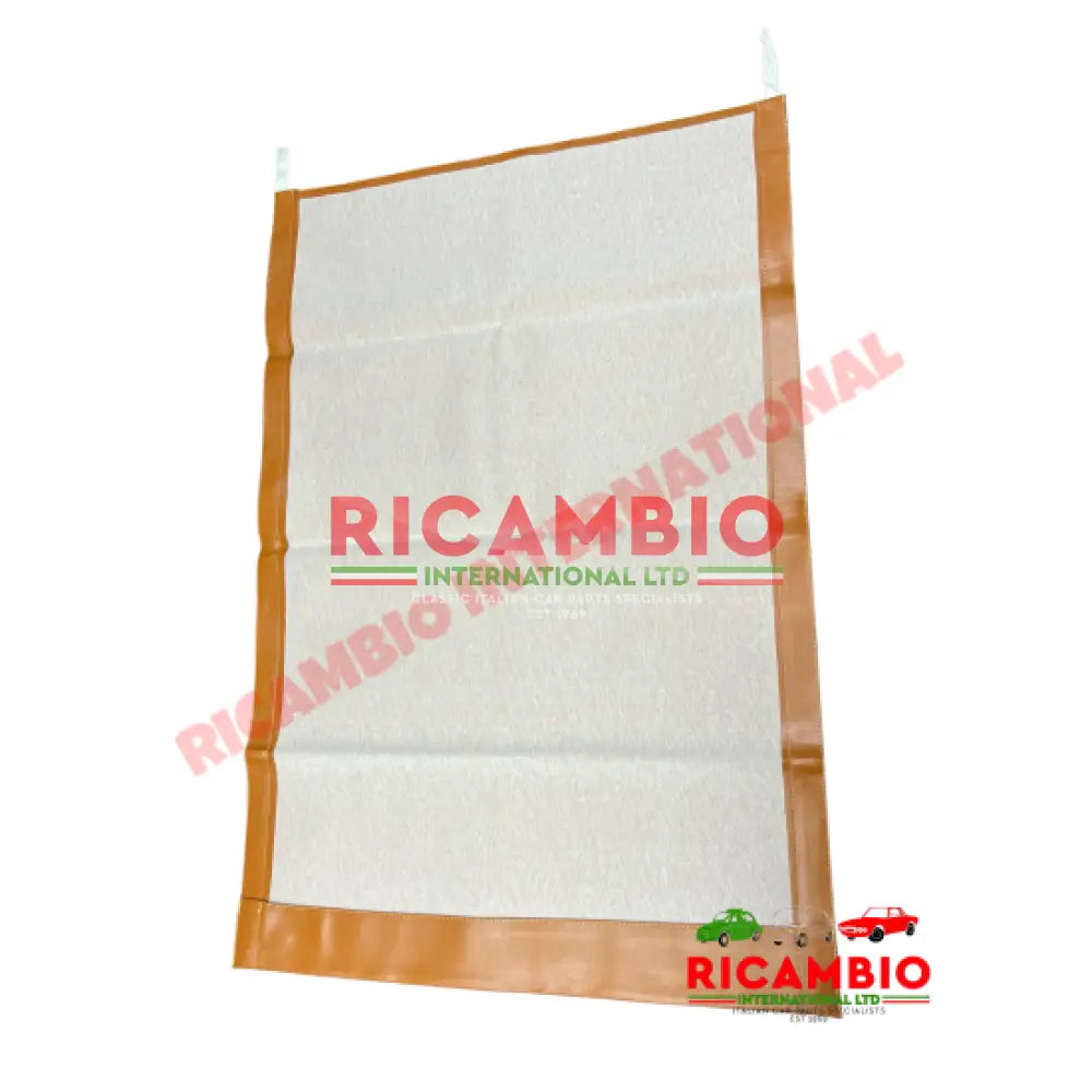 Tan/Ocra Sunroof Cover - Classic Fiat 500 - Complete Sunroof Assembly & Assorted Covers