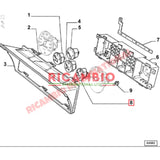 Temperature Instrument Dashboard Gauge - Lancia Delta - Lancia Delta Integrale