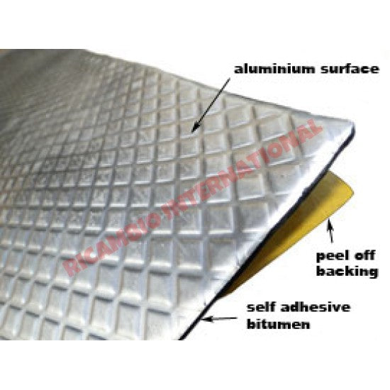 Thermal Sound Dampening Pads - All Fiat & Lancia Classic Cars - Insulation & Sound