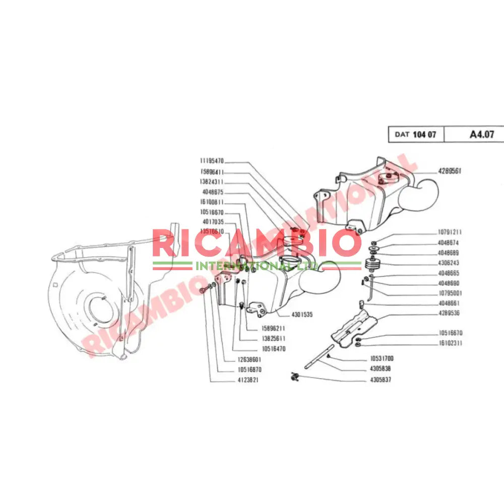 Thermostat - Classic Fiat 500 126 - Heating and Cooling