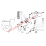 Thermostat Operating Rod Complete - Classic Fiat 500,126 - Heating and Cooling