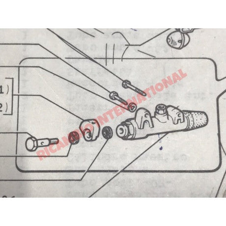 Three Way Brake Union Kit - Fiat 600 - Brake Parts and Components