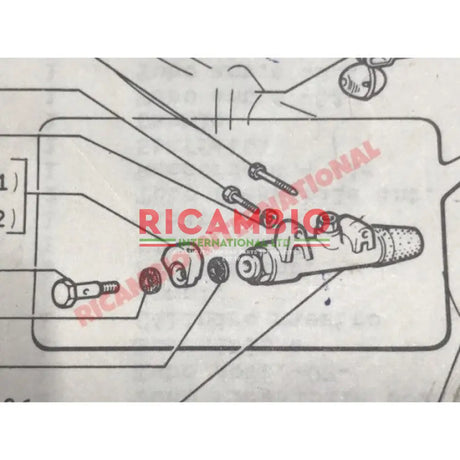 Three Way Brake Union Kit - Fiat 600 - Brake Parts and Components