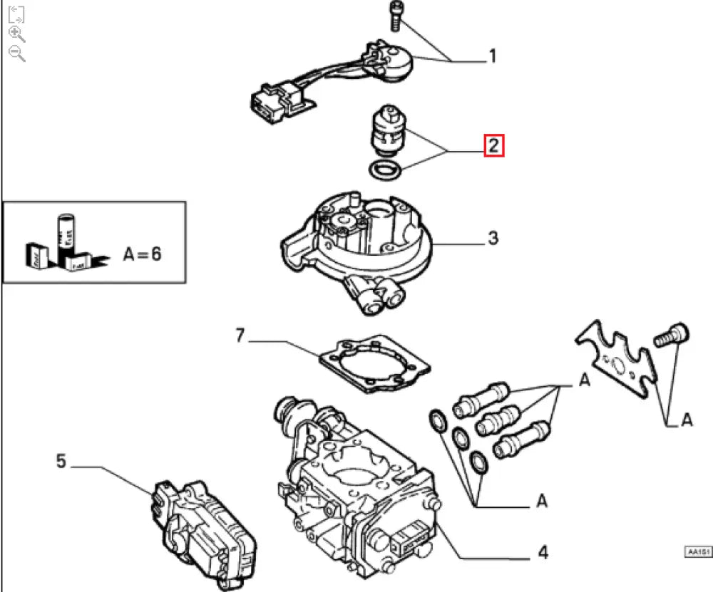 Throttle Body Injector (BOSCH) - Classic Fiat Panda Uno Lancia Y10