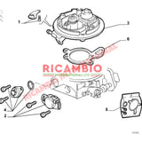 Throttle Body Temperature Sensor - Classic Fiat Panda,Cinquecento,Seicento,Punto MK1 - Fuel System