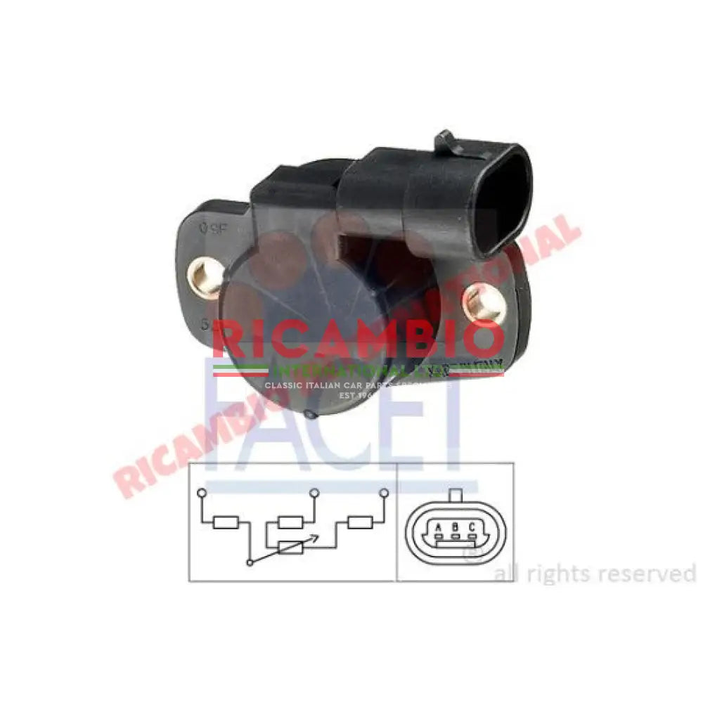 Throttle Position Sensor - Classic Fiat Panda Punto Seicento,Cinquecento,Uno - Ignition & Electronic Parts