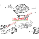 Throttle Position Sensor - Classic Fiat Panda Punto Seicento,Cinquecento,Uno - Ignition & Electronic Parts