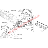 Throttle Position Sensor - Fiat Coupe,Punto MK1 Bravo HGT Lancia Thema - Fuel System