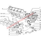 Throttle Position Sensor - Fiat/Pininfarina 124 Spider Fiat X19,Lancia Beta,Prisma,Thema,Trevi - Fuel System