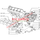 Throttle Position Sensor - Fiat/Pininfarina 124 Spider Fiat X19,Lancia Beta,Prisma,Thema,Trevi - Fuel System