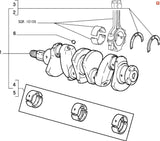 Thrust Washer (STD) - Classic Fiat Panda,Cinquecento,Seicento,Uno,850,900,127