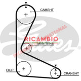 Timing Belt - Fiat 127 Sports Lancia Y10 Autobianchi A112 - Mechanical and Engine Parts